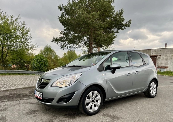 Opel Meriva cena 21900 przebieg: 148499, rok produkcji 2011 z Barczewo małe 466